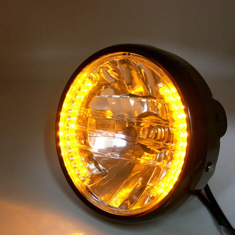 7'' 35W H4 Halogen Headlight With Turn Light