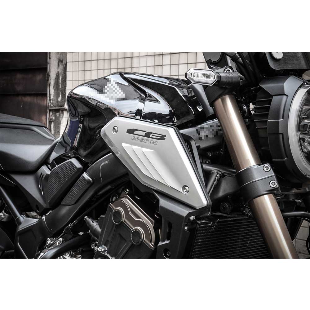 Frame Side Panel Cover Shell Protector For Honda CB650R CBR650R 2019-present Silver