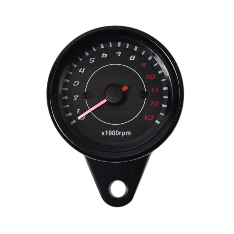 13000RPM Tachometer - Black