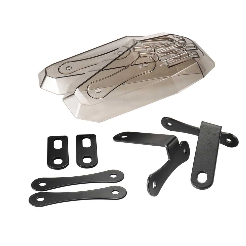 Handguard Kit For Harley Motorcycles - Grey