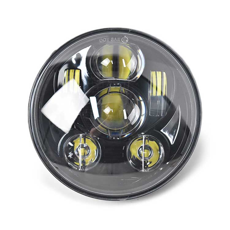 5.75'' 45W LED Headlight - Black