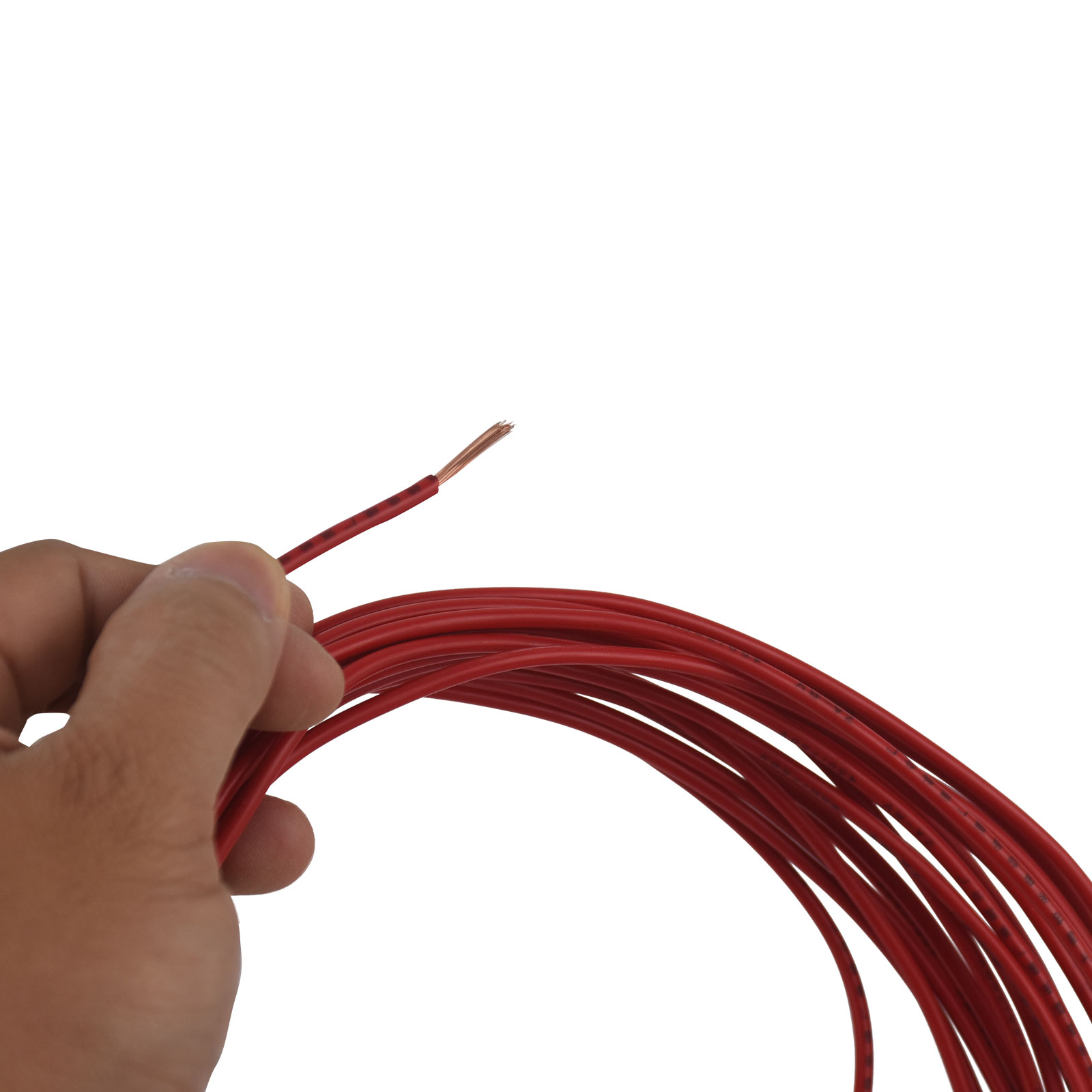16AWG 1.5mm² PVC Insulated Copper Stranded Wire - Red