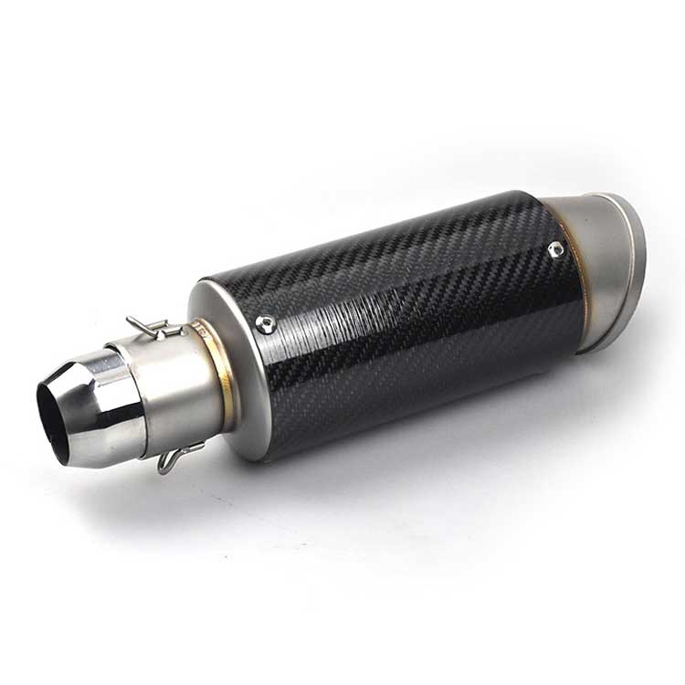 SC Style Slash Cut Exhaust GP Muffler - Carbon