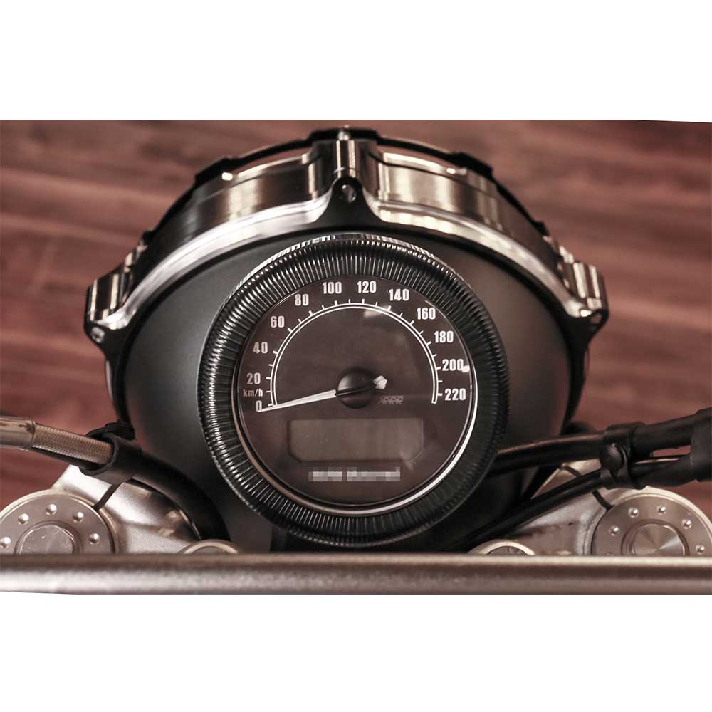 Speedometer Trim Bezel Cover For BMW R nineT Scrambler - Black