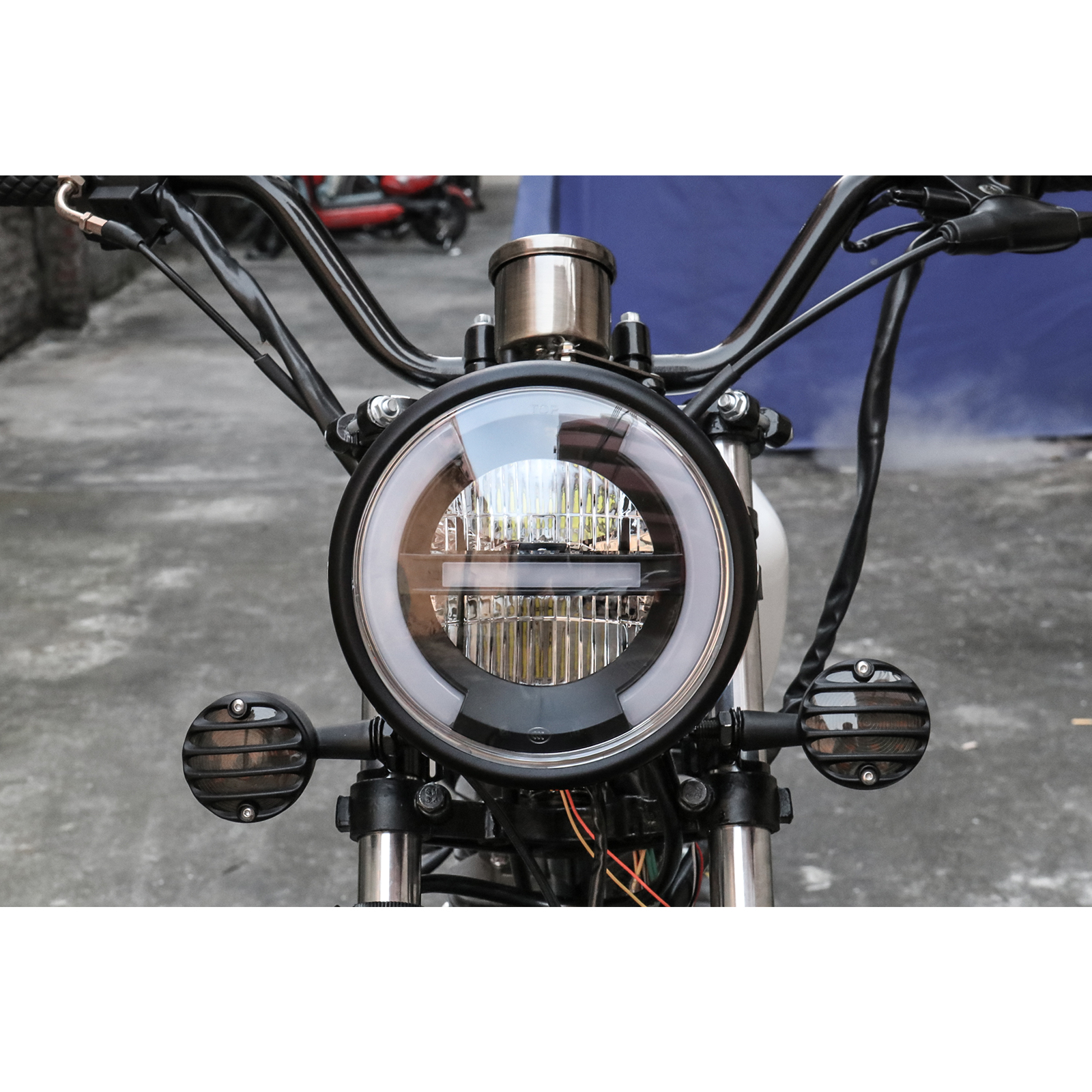 7.3'' Multifunctional Motorcycle Led Headlight