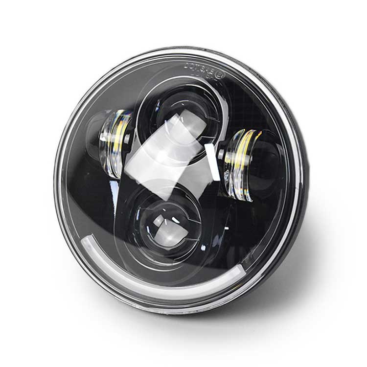 5.75'' 40W LED Headlight - Black