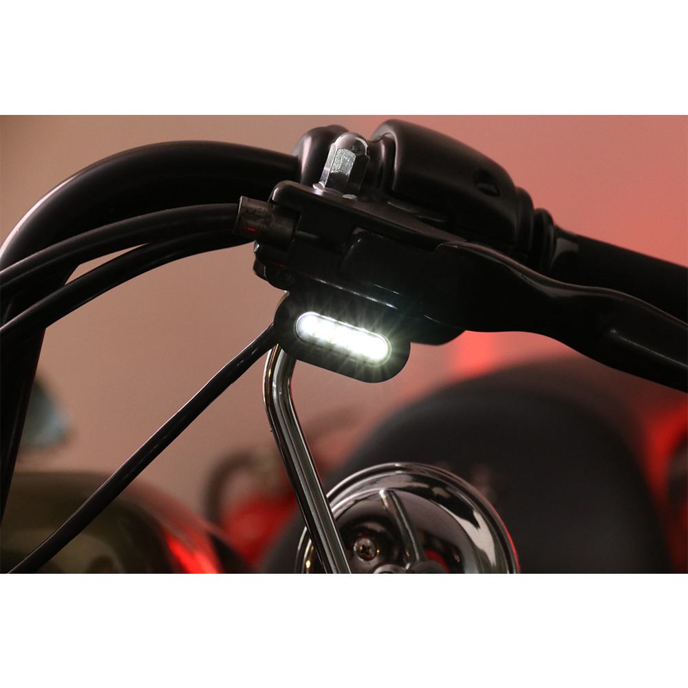 Mini LED Turn Signals For Harley Softail Dyna Sportster Type 3