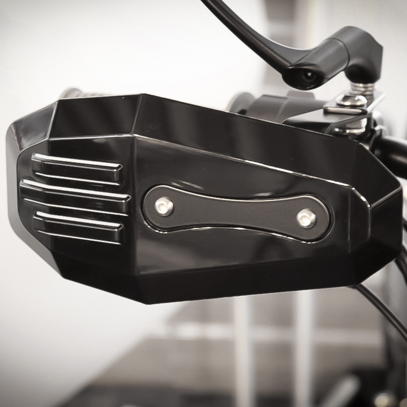 Universal Motorcycle Handguards Black