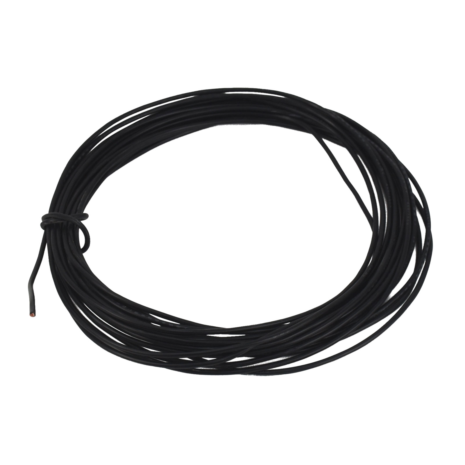 16AWG 1.5mm² PVC Insulated Copper Stranded Wire - Black