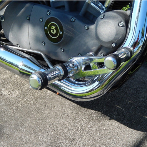 Forward Control Kit Chrome For Harley Sportster 883 1200