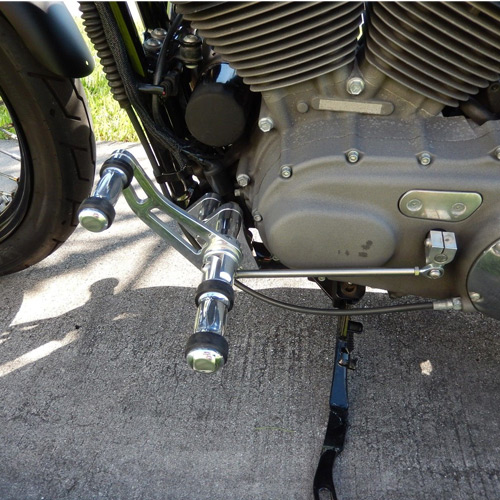 Forward Control Kit Chrome For Harley Sportster 883 1200