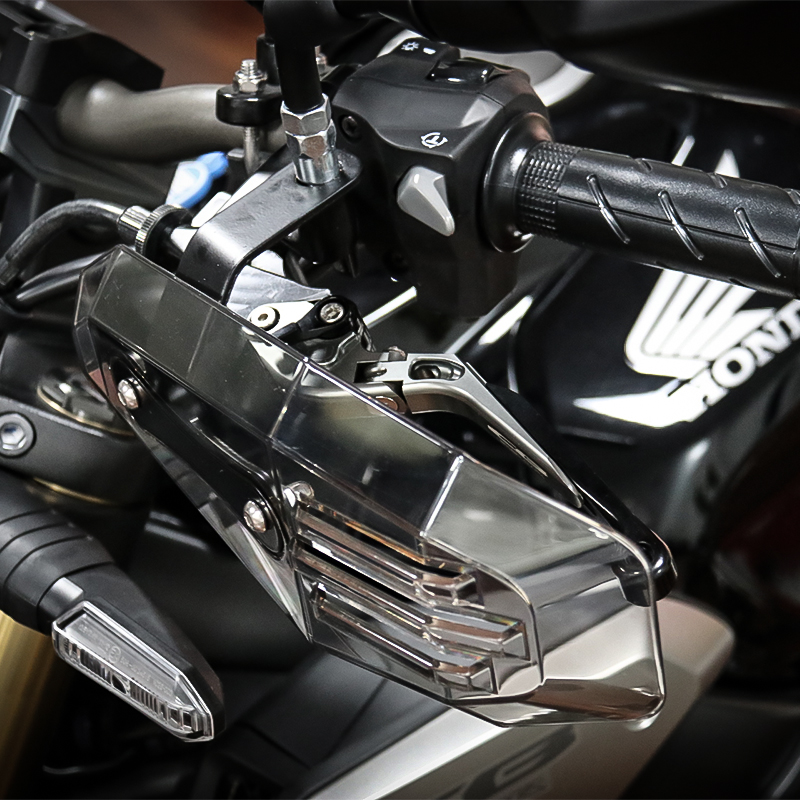 Universal Motorcycle Handguards Transparent
