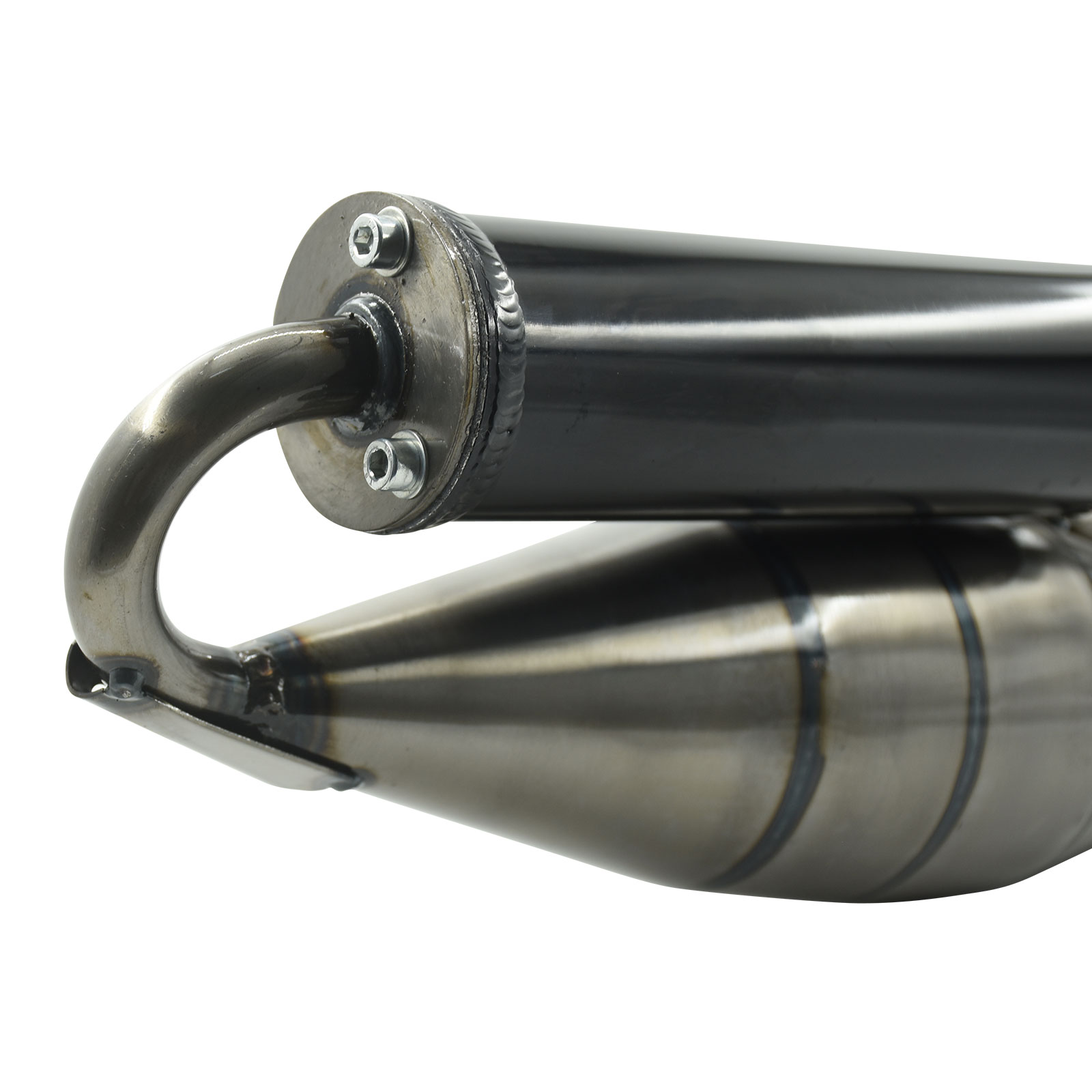 Stainless steel stroker exhaust for honda dio50 zx af34 af35