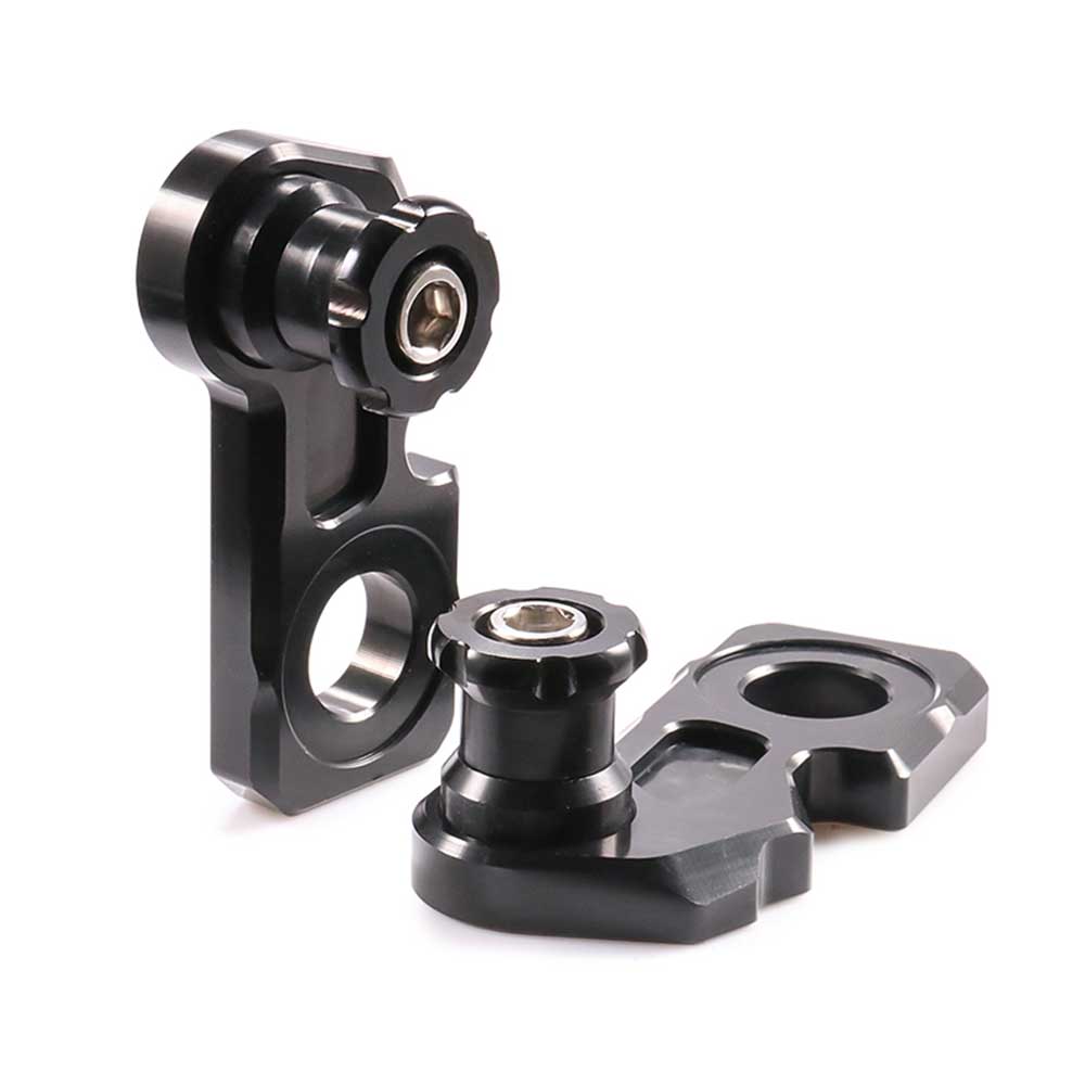Chain Adjuster Block With Stand Spool For Honda CB650R CBR650R 19-Present Black