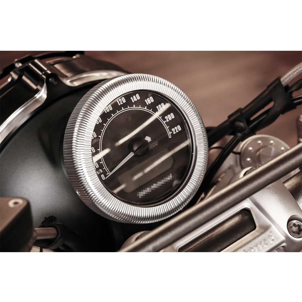 Speedometer Trim Bezel Cover For BMW R nineT Scrambler - Silver