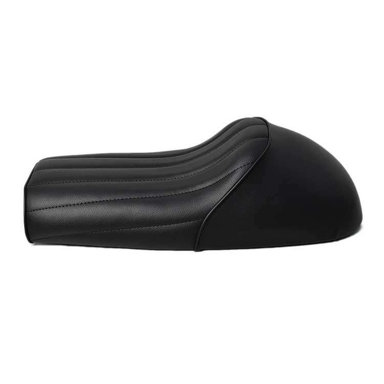 52cm Universal Cafe Racer Hump Seat - Black
