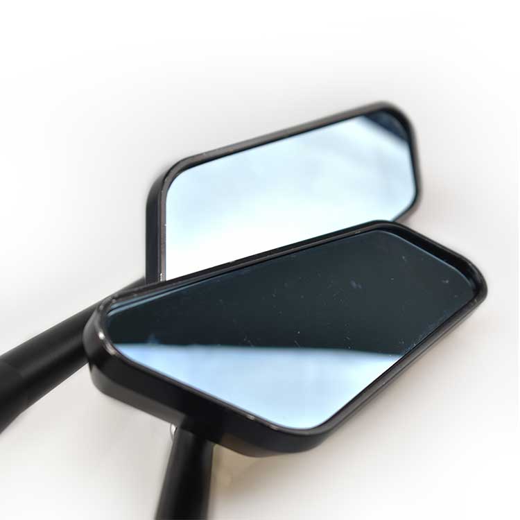 CNC Motorcycle Mirror For Vespa Scooter - Black