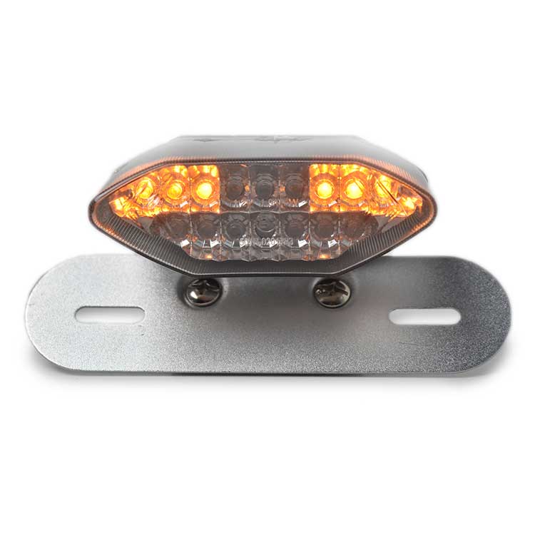 10W Multifunctional LED Tail / Brake / Turn Light - Clear