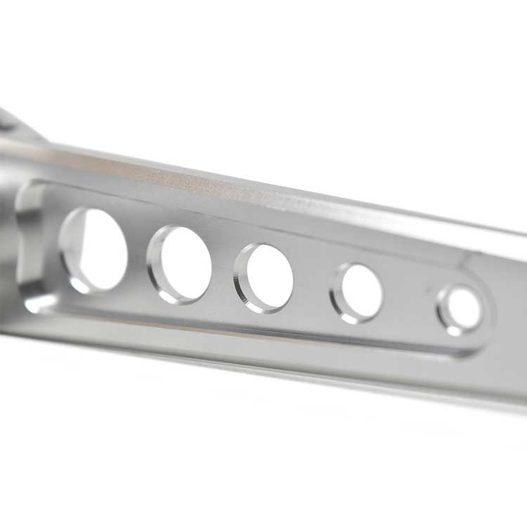 Universal Aluminum Rear Set - Silver