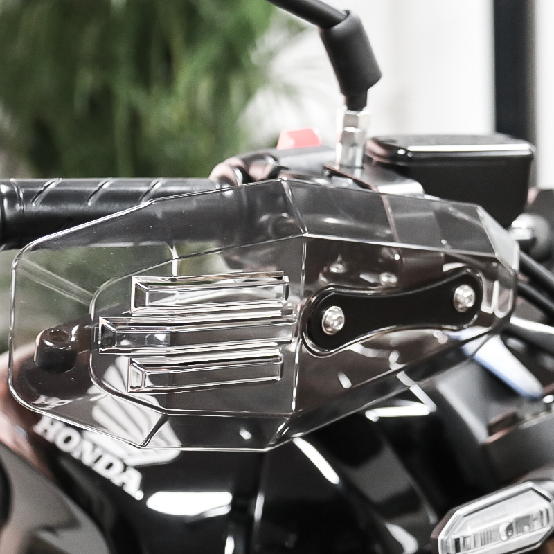 Universal Motorcycle Handguards Transparent