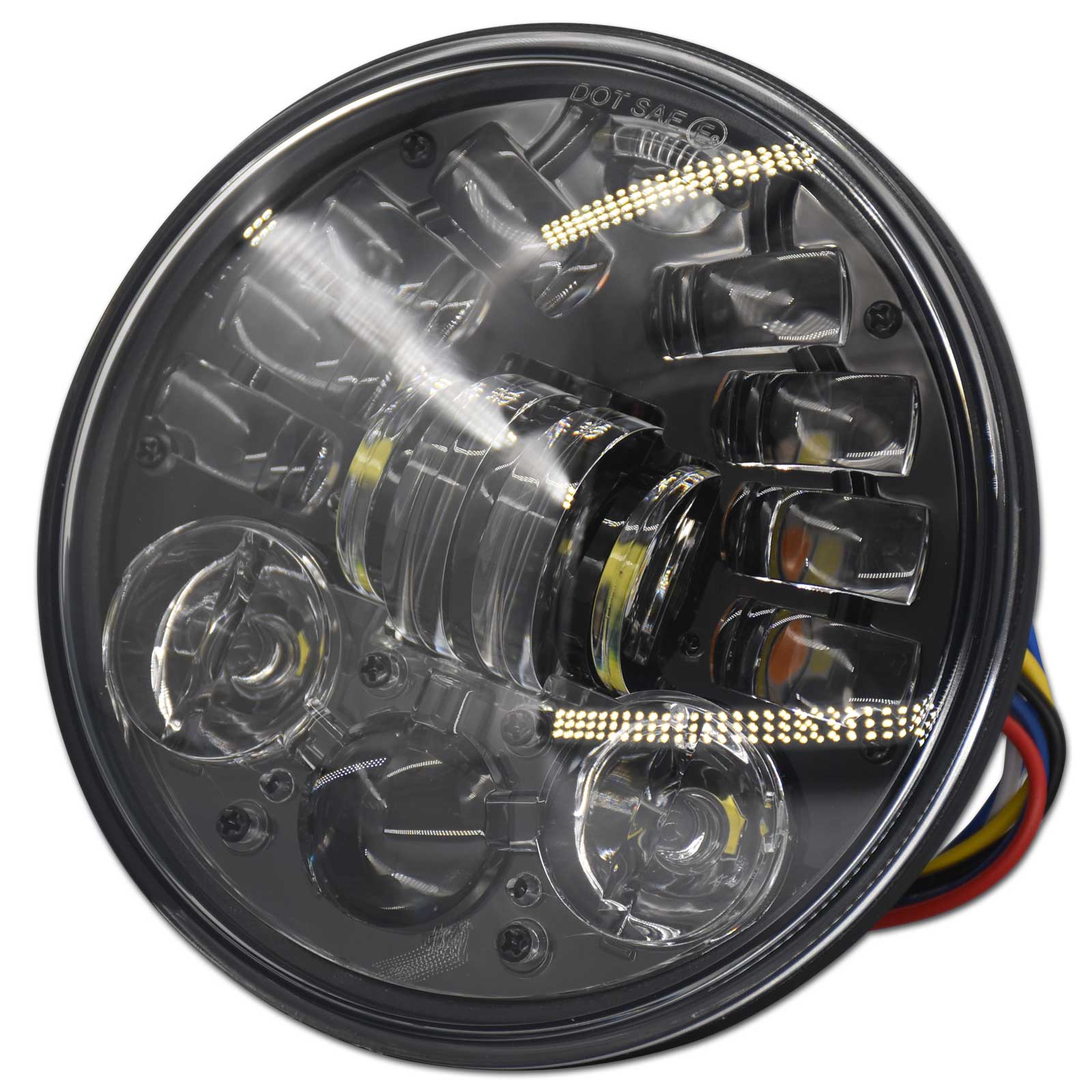 5.75'' Motorcycle Led Headlight With Turn Light & DRL